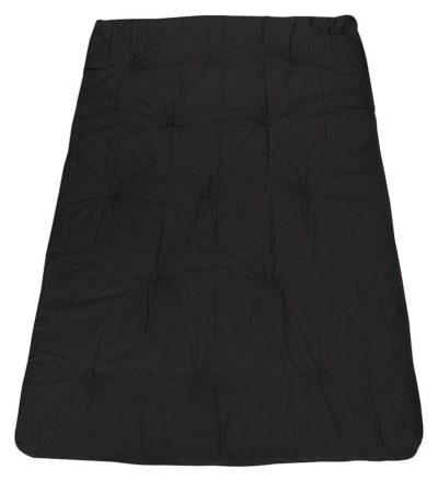 ColourMatch - Futon - Double Deluxe Mattress - Jet Black